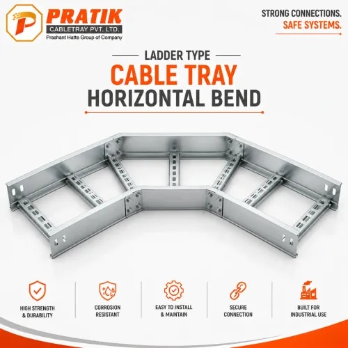 Ladder Type Cable Tray Horizontal Bend product image