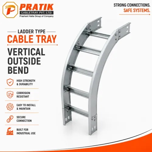 Ladder Type Cable Tray Vertical Outside Bend product image