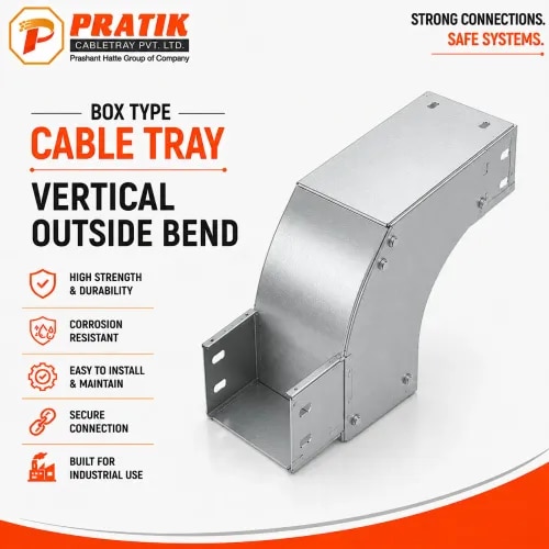 Box Type Cable Tray Vertical Outside Bend product image