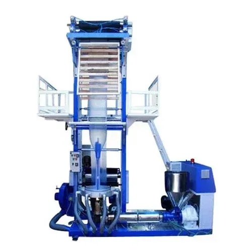 Being a customer oriented organization, we are deeply engaged in offering a wide array of Single Screw Plastic Extrusion Machine.Special Features:Gas Nitrided Screw and BarrelHelical Gear Box Spiral Die AC Drives for Extruder and Take-up Surface Winder Film Embossing (Rimzim) Arrangement 