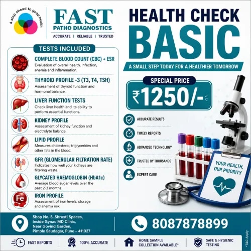 Basic Health Checkup Package product image
