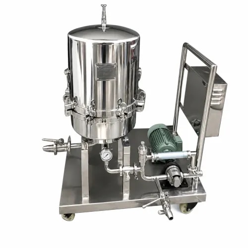 Minimum Order Quantity : 1 UnitDelivery Time : 5-10 Days Automatic : YesCapacity : 500 Kg/hrComputerized : NoFeature : Lower Energy Consumption, High Efficiency General Use : Industrial Material : Stainless SteelMotor : AC MotorType : Filter machineWarranty : YesDelivery Time : 5-10 DaysMain Domestic Market : All IndiaPayment Terms : Cash in Advance (CID)Supply Ability : 10 Per MonthAn SS Juice Filtering Machine is a piece of equipment used in the juice processing industry to filter and clarify juices. They are commonly used in juice production facilities, including those processing citrus fruits, apples, grapes, berries, and other fruits and vegetables. These machines are designed to remove impurities, solids, pulp, and other unwanted particles from fruit and vegetable juices, resulting in a clear, smooth, and visually appealing final product. SS Juice Filtering Machine is essential equipment in juice processing operations, helping manufacturers produce high-quality juices that meet consumer expectations and regulatory standards.FAQs of SS Juice Filtering Machine:Q: What is the capacity of the SS Juice Filtering Machine?A: The capacity of the SS Juice Filtering Machine is 500 Kg/hr.Q: Is the SS Juice Filtering Machine suitable for industrial use?A: Yes, the SS Juice Filtering Machine is designed for industrial use.Q: Does the SS Juice Filtering Machine come with a warranty?A: Yes, the SS Juice Filtering Machine comes with a warranty.Q: What type of motor does the SS Juice Filtering Machine have?A: The SS Juice Filtering Machine has an AC motor.Q: What is the material used in the construction of the SS Juice Filtering Machine?A: The SS Juice Filtering Machine is made of stainless steel.Q: Is the SS Juice Filtering Machine computerized?A: No, the SS Juice Filtering Machine is not computerized.Q: Does the SS Juice Filtering Machine consume less energy and have high efficiency?A: Yes, the SS Juice Filtering Machine features lower energy consumption and high efficiency.