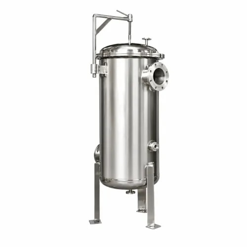 Minimum Order Quantity : 1 UnitDelivery Time : 5-10 Days Application : Chemical, MedicalAutomatic Grade : Semi-AutomaticComputerized : NoDrive Type : ElectricFeature : High Performance, High Efficiency, Stable Performance Material : Stainless steelWarranty : YesDelivery Time : 5-10 DaysMain Domestic Market : All IndiaPayment Terms : Cash in Advance (CID)Supply Ability : 10 Per MonthAn SS Basket Filter Housing is a type of filtration equipment commonly used in industrial applications to remove solid particles from liquids. The housing of the filter is typically constructed from stainless steel due to its corrosion resistance and durability. The basket is designed to hold the filter elements securely in place while allowing the liquid to flow through. It consists of a stainless steel housing with an internal basket or strainer that holds the filter media. SS Basket Filter Housing is widely used in industries such as oil and gas, chemical processing, water treatment, food and beverage, and pharmaceuticals, where the removal of solid contaminants is essential to maintain product quality and equipment integrity.Premium Stainless Steel ConstructionOur SS Basket Filter Housing is crafted using high-grade stainless steel, providing excellent resistance to corrosion and ensuring long-term reliability for demanding chemical and medical applications. This material choice guarantees hygienic operation and minimal maintenance.Semi-Automatic Operation for EaseFeaturing a semi-automatic design, the filter housing streamlines the filtration process without the need for intricate computerized controls. Users benefit from efficient, stable performance, supported by an electric drive, making it ideal for busy industrial settings.Trusted Indian Manufacturer & SupplierSourced and manufactured in India, our SS Basket Filter Housing reflects local expertise and a commitment to high-quality standards. Reliable after-sales support and warranty coverage further enhance customer confidence in the product.FAQ's of SS Basket Filter Housing:Q: How does the SS Basket Filter Housing operate in semi-automatic mode?A: The SS Basket Filter Housing uses an electric drive for its semi-automatic operation, allowing users to initiate and control the filtration cycles manually without the need for advanced computerized systems. This approach ensures stable and efficient performance while maintaining ease of use.Q: What are the main benefits of using stainless steel in the filter housing?A: Stainless steel construction offers superior corrosion resistance, long-lasting durability, and hygienic filtration, making the filter ideal for chemical and medical applications where safety and reliability are critical.Q: When should I consider installing the SS Basket Filter Housing in my process?A: This filter housing is best installed when you require high-performance, efficient, and stable filtration in chemical or medical processing environments, especially if you prefer semi-automatic systems and minimal maintenance.Q: Where is this product manufactured and supplied?A: The SS Basket Filter Housing is manufactured and supplied in India, with support from local industry experts to ensure product quality and reliable service.Q: What is the process for maintaining the SS Basket Filter Housing?A: Routine maintenance involves inspecting the filter basket, cleaning or replacing it as needed, and regularly checking the housing for any signs of wear. The robust stainless steel body simplifies cleaning and upkeep.Q: How can I benefit from the warranty provided with this product?A: The included warranty offers protection against manufacturing defects and supports repair or replacement if any faults arise, providing added confidence and reducing downtime during operation.
