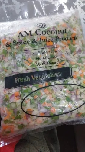 AM Frozen Mixed Cut Vegetables are made from fresh, carefully selected vegetables and processed under hygienic conditions to preserve their natural taste, color, and nutrition. This premium quality product is 100% natural with no preservatives added, making it ideal for curries, fried rice, soups, salads, and various food preparations. Ready to cook and frozen for long-lasting freshness, AM Frozen Mixed Cut Vegetables are available at an affordable price with superior quality.