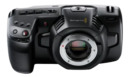 The Blackmagic Pocket Cinema Camera 4K features a 4/3 size sensor, 13 stops of dynamic range and dual native ISO up to 25,600 for HDR images and incredible low light performance. External controls give quick access to essential functions, while the large 5 inch touchscreen makes it easy to frame shots, focus accurately and change camera settings. Features include built in SD/UHS-II or CFast 2.0 recorders for Blackmagic RAW, Apple ProRes RAW or Apple ProRes recording as well as a USB-C expansion port for recording externally to disks, plus MFT lens mount, built-in microphones, XLR input, full sized HDMI, 3D LUT support, Bluetooth and more.