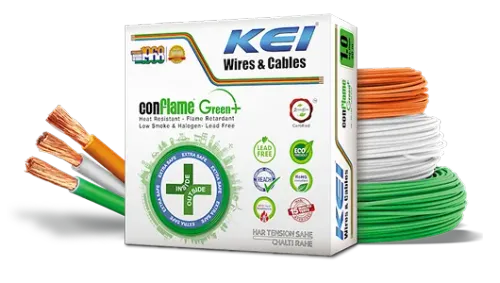 KEI 1.5 SQ.MM. FRLS-H COMFLAME SINGLE CORE MULTISTRAND COPPER CABLE