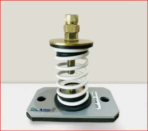Floor Mounted Anti-Vibration MountsA broad category of isolators specifically designed for Heating, Ventilation, and Air Conditioning systems. This includes both spring mounts and elastomeric pads designed to prevent vibrations from equipment from traveling through the building structure.Key Benefits:Dramatically reduces noise transmission in buildings.Protects sensitive HVAC components from wear.Improves occupant comfort by eliminating humming and buzzing.Compiles with building codes and acoustic requirements.Primary Applications:HVAC systemsRoof-mounted AC unitsAir handlersCooling towersChillersCondensersFans and blowers in commercial and residential buildings