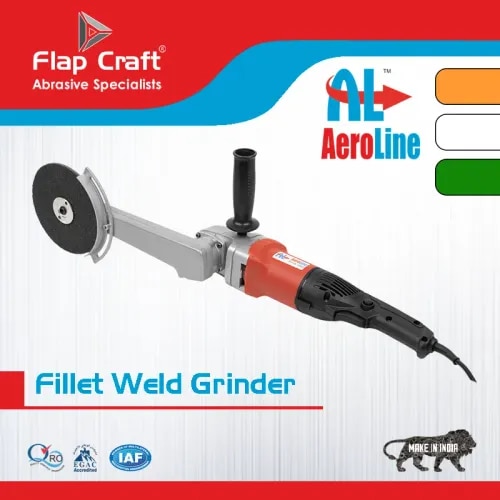 Fillet Weld Polisher and Grinder for Corner grinder. It's a long nek grinder for hard to reach corner.
