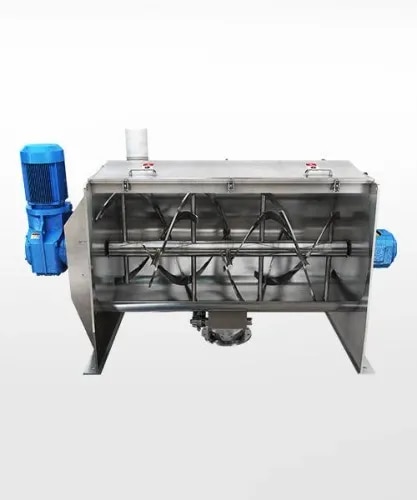 Blender Machine – High-Performance Industrial Mixing SolutionOur Blender Machine is designed to deliver efficient, uniform, and reliable mixing for a wide range of industrial applications. Engineered with precision and manufactured using high-quality stainless steel, this industrial blender ensures consistent blending of powders, granules, and dry ingredients while maintaining product quality and operational efficiency.Ideal for pharmaceutical, food processing, chemical, cosmetic, nutraceutical, and agricultural industries, our blender machine is available in various capacities and configurations to meet diverse production requirements. Its robust construction, user-friendly design, and low-maintenance operation make it an excellent choice for continuous and batch mixing processes.Key FeaturesManufactured from premium-grade stainless steel (SS 304/SS 316)Uniform and efficient blending of powders and granulesHygienic, corrosion-resistant, and durable constructionAvailable in multiple capacities and customized designsLow power consumption with high mixing efficiencyEasy loading, unloading, and cleaningSmooth operation with minimal maintenanceDesigned for safe and reliable industrial performanceApplicationsOur blender machines are widely used in:Pharmaceutical manufacturingFood and beverage processingChemical industriesCosmetic and personal care productionNutraceutical manufacturingHerbal and Ayurvedic product processingFertilizer and agrochemical industriesPowder and granule mixing applicationsBenefits of Using a Blender MachineA high-quality blender machine improves product consistency, reduces mixing time, and enhances overall production efficiency. Its precision-engineered design minimizes material segregation, ensures homogeneous mixing, and helps maintain product quality across every batch. The hygienic construction also supports compliance with industry quality and safety standards.Why Choose Our Blender Machine?We manufacture industrial blender machines that combine advanced engineering, superior build quality, and dependable performance. Every machine is designed to provide maximum mixing efficiency, long service life, and reliable operation in demanding industrial environments. We also offer customized capacities, configurations, and specifications to meet your unique production needs.Upgrade your production process with our Industrial Blender Machine for fast, uniform, and efficient mixing. Contact us today for customized solutions, competitive pricing, and expert support tailored to your industry requirements.