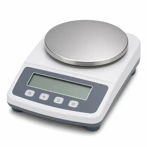Electronic Weighing Balance available for routine lab weighing in quality control, chemistry, research, biotech, and testing labs. Available with digital display, stainless steel pan, rechargeable or AC operation options, and model-wise capacity and sensitivity choices.