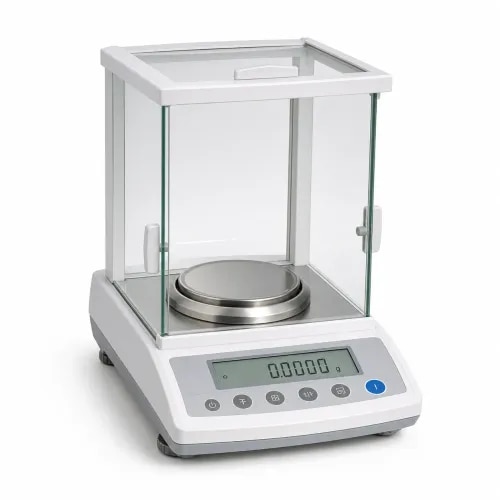Shimadzu type laboratory weighing balance options available for accurate lab weighing and precision measurement. Suitable for research labs, quality control labs, chemistry labs, biotech labs and testing laboratories. Model options include 300 g capacity with 10 mg sensitivity, 220 g capacity with 1 mg sensitivity, and 220 g capacity with 0.1 mg resolution.