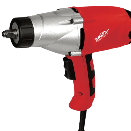 Experience powerful fastening performance with the KING Electric Impact Wrench. Designed for heavy-duty industrial and automotive applications, it delivers high torque, rugged durability, and comfortable operation for quick and efficient tightening and loosening of nuts and bolts.Perfect for: Workshops, garages, construction sites, fabrication units, and maintenance professionals.