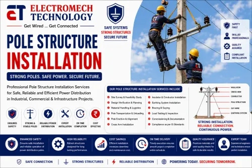 Pole Structure Installation product image