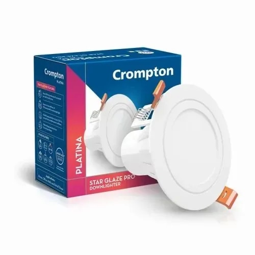 Crompton 7W Star Glaze Pro LED Downlighter (Cool Daylight 6500K) product image