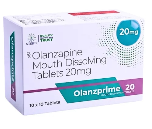 OLANZPRIME 20 is a 20 mg Olanzapine mouth-dissolving tablet used to manage schizophrenia and bipolar disorder, typically for patients whose psychiatrist has determined a higher dose is appropriate than the standard 15 mg strength. It calms overactive dopamine and serotonin signaling in the brain, easing hallucinations, delusions, and mood instability. The tablet dissolves on the tongue in seconds, so no water is needed — a practical advantage for elderly patients or anyone who struggles with swallowing. Because higher-dose Olanzapine carries a somewhat greater chance of metabolic side effects like weight gain, regular monitoring is often advised. Prescription only – consult your doctor.Meta Title Options (50–60 characters)OLANZPRIME 20 Price – Olanzapine 20mg MD Tablet (Recommended)OLANZPRIME 20mg – Mouth Dissolving AntipsychoticOLANZPRIME 20 Price – Higher-Dose Olanzapine MDOlanzapine 20mg MD Tablet – OLANZPRIME Price OnlineOLANZPRIME 20 – Schizophrenia & Bipolar MD TabletRationale: Option 1 leads with the “Price” anchor required for this Schedule H product and specifies the 20 mg strength clearly, helping differentiate it in search from the 15 mg SKU while staying within character limits.Meta Description (140–160 characters)OLANZPRIME 20 delivers higher-dose Olanzapine in an MD tablet for schizophrenia & bipolar care. Check price online. Prescription only – doctor advised.Full CMS ArticleOLANZPRIME 20: Higher-Strength Olanzapine Mouth Dissolving Tablet for Psychiatric CareTL;DR / AI Mode SummaryOLANZPRIME 20 provides Olanzapine at a 20 mg strength in a fast-dissolving tablet form, prescribed for schizophrenia, bipolar disorder, and related conditions where a psychiatrist determines a higher dose is clinically needed. Like other Olanzapine formulations, it works on dopamine and serotonin pathways to steady mood and reduce psychotic symptoms. The dissolving format skips the need for water, which helps with adherence in patients who find tablet-swallowing difficult. Given the higher strength, monitoring for metabolic changes — weight, blood sugar, lipids — is a routine part of long-term care.Understanding OLANZPRIME 20Not every patient responds the same way to a starting dose of Olanzapine. Where symptoms remain inadequately controlled at lower strengths, or where a psychiatrist's clinical judgment calls for a higher therapeutic level, OLANZPRIME 20 offers the 20 mg strength in the same convenient mouth-dissolving format — sparing patients the need to switch to swallowing multiple lower-strength tablets or handle water-based dosing.Composition at a GlanceAttribute	DetailBrand Name	OLANZPRIME 20Active Ingredient	OlanzapineStrength	20 mgForm	Mouth Dissolving Tablet (MD)Route	OralTherapeutic Class	Atypical AntipsychoticSchedule Status	Schedule H – Prescription OnlyConditions It's Prescribed ForSchizophreniaBipolar I Disorder, including acute manic episodesLong-term maintenance care for bipolar disorderPsychotic disorders more broadlyMood disorders, at a psychiatrist's discretionAgitation linked to certain psychiatric presentationsThe aim across these conditions is the same: dial down hallucinations, delusions, and disorganized thought enough that patients can re-engage with daily routines and relationships.Mechanism of ActionSymptoms like hallucinations, mood swings, and confused thinking are strongly linked to overactive dopamine (D2) receptor signaling, along with disrupted serotonin (5-HT2A) activity in the brain.At the 20 mg strength, Olanzapine:Blocks excess dopamine receptor activity more fully than lower doses may achieveModulates serotonin signaling alongside dopamineEases hallucinations, delusions, and anxiety tied to psychotic symptomsSupports steadier mood and reduced aggressionHelps restore clearer, more organized thinkingThe mouth-dissolving format means the tablet breaks down on the tongue within moments, which is particularly useful for elderly patients or anyone managing swallowing difficulty alongside their psychiatric condition.Directions for UseTake OLANZPRIME 20 only in the dose and frequency your psychiatrist prescribes — do not self-adjust to a higher or lower strength.Place the tablet on the tongue and let it dissolve fully without chewing.Swallow once dissolved; water isn't usually necessary.Take it at a consistent time each day.Complete the full course your doctor recommends, even if you start feeling better.Never stop abruptly — sudden discontinuation can trigger symptom relapse or withdrawal-type effects.Possible Side EffectsCommon, generally manageable effects include:Drowsiness or sleepinessIncreased appetiteWeight gainDry mouthConstipationDizzinessFatigueTremorsRestlessnessLess common but more serious effects can include severe allergic reactions, uncontrolled muscle movements, very high fever, or signs of elevated blood sugar. Because the 20 mg strength is a higher dose, these metabolic and neurological effects warrant closer attention.Placeholder: incidence rates and dose-comparison trial data pending qualified clinical reviewer sign-off before publication.Seek emergency care immediately if any of these serious symptoms appear.Who Should Be CautiousShare your full medical history with your doctor before starting, especially if you have:Diabetes or a family history of diabetesLiver or kidney diseaseHeart diseaseHigh cholesterol or triglyceridesEpilepsy or seizure disordersGlaucomaParkinson's diseaseDementia, particularly in older patientsA prior strokePrecautions & Lifestyle ConsiderationsAvoid alcohol, since it can compound drowsiness.Be cautious with driving or operating machinery until you know how the medicine affects you.Because Olanzapine — especially at higher strengths — can contribute to weight gain, a balanced diet and regular activity are worth building into your routine.Long-term treatment typically includes periodic checks of blood sugar, lipid levels, and body weight.In pregnancy or while breastfeeding, use only if your doctor has weighed the benefits against potential risks.Storage InstructionsStore below 25°C, protected from moisture, heat, and direct sunlight.Keep tablets in the original blister pack until the moment of use.Keep out of reach of children.Do not use past the expiry date printed on the pack.Comparing Olanzapine StrengthsStrength	Typical Scenario	ConsiderationsOLANZPRIME 15 (15 mg)	Standard starting or maintenance dose	Suitable for many patients as an initial therapeutic levelOLANZPRIME 20 (20 mg)	Higher therapeutic need per psychiatrist's assessment	May carry a somewhat greater likelihood of metabolic side effects; monitoring emphasizedNote: The right strength is determined entirely by a psychiatrist's clinical assessment — patients should never switch strengths on their own.Why Choose OLANZPRIME 20?For patients who need a higher Olanzapine dose but still benefit from a swallow-free administration route, OLANZPRIME 20 combines both. It's manufactured to consistent pharmaceutical quality standards, giving psychiatrists, hospitals, and pharmacies a dependable higher-strength option without sacrificing the ease-of-use that mouth-dissolving tablets are known for.ConclusionManaging schizophrenia or bipolar disorder sometimes calls for a higher Olanzapine dose than a standard starting regimen provides. OLANZPRIME 20 delivers that strength in a mouth-dissolving format that keeps daily administration simple, even for patients who find conventional tablets difficult to manage. Taken consistently under a psychiatrist's supervision, with regular monitoring for metabolic changes, it supports steadier, more manageable day-to-day functioning. Prescription only – consult your doctor.Frequently Asked QuestionsWhat is OLANZPRIME 20 used for? It's prescribed for schizophrenia, bipolar disorder, and other psychiatric conditions where a psychiatrist determines this higher strength is appropriate.How is OLANZPRIME 20 different from OLANZPRIME 15? Both contain Olanzapine in the same mouth-dissolving format; OLANZPRIME 20 is a higher 20 mg strength used when a psychiatrist assesses that a greater dose is clinically needed.How should I take it? Place the tablet on your tongue, let it dissolve fully, and swallow naturally — always following your doctor's exact dosing.Do I need water to take this tablet? No, it's designed to dissolve on the tongue without water.Can OLANZPRIME 20 cause weight gain? Yes, weight gain and increased appetite are known effects, and the risk may be somewhat higher at this strength — regular monitoring and healthy habits can help manage it.Is this strength safe for long-term use? Yes, under a psychiatrist's ongoing supervision, with periodic checks of weight, blood sugar, and lipid levels.Can I switch from OLANZPRIME 15 to OLANZPRIME 20 on my own? No — any change in strength must be directed by your prescribing psychiatrist.What happens if I stop taking it suddenly? Stopping abruptly can lead to symptom relapse or withdrawal-type effects; any discontinuation should be gradual and doctor-guided.Does alcohol interact with OLANZPRIME 20? Yes, alcohol can intensify drowsiness and should generally be avoided during treatment.Is it safe to drive while taking this medicine? Use caution with driving or operating machinery until you understand how the medicine affects your alertness and coordination.What health conditions should I disclose before starting? Mention diabetes, liver or kidney disease, heart disease, high cholesterol, epilepsy, glaucoma, Parkinson's disease, dementia, or a history of stroke.What serious symptoms need immediate medical attention? Severe allergic reactions, uncontrolled muscle movements, very high fever, or signs of very high blood sugar require urgent care.Can this be used during pregnancy? Only under medical supervision, after your doctor weighs the potential benefits against risks.Is a prescription required to buy OLANZPRIME 20? Yes, it is a Schedule H medicine and can only be dispensed against a valid doctor's prescription.How long until I notice improvement? This varies by individual and condition; your psychiatrist will track progress through scheduled follow-ups.[Steris Healthcare Footer] Manufactured and marketed by Steris Healthcare Pvt. Ltd. — a WHO-GMP and ISO-certified pharmaceutical manufacturer. For queries, reach us at contact@sterispharma.com or +91 8824175417. This content is for informational purposes only and does not replace professional medical advice. Prescription only – consult your doctor.