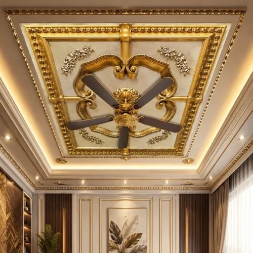 Interior architecture requires materials that effortlessly blend structural resilience with visual refinement. Among modern ceiling innovations, PVC Fan Flower Ceiling Decoration Tiles—frequently referred to as PVC ceiling medallions, panel roses, or decorative fan centerpieces—have emerged as a high-performance, cost-effective alternative to traditional Plaster of Paris (POP) and wood moldings.These specialized components are engineered from premium Polyvinyl Chloride (PVC) or High-Impact Polystyrene (HIPS) to fit seamlessly around the central anchoring hardware of ceiling fans, chandeliers, and primary light fixtures. They provide an artistic architectural focal point while concealing rough cutouts, electrical wiring junctions, and structural imperfections.Water Resident.Termite Proof.