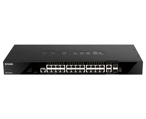 D-Link Network Switch (DGS-1520-28) 24 Port Smart Managed product image