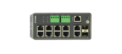 D-Link Network Switch (DIS-F200-10PS) Industrial PoE Switch product image