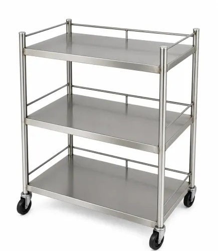 Three Shelves Trolley (SS)