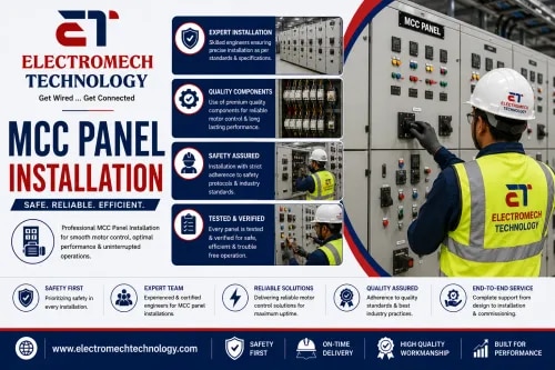 MCC Panel Installation product image