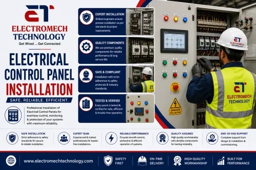 Electrical Control Panel Installation product image