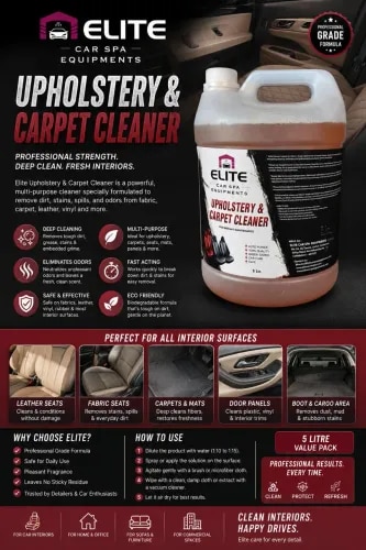 UPHOLSTERY & CARPET CLEANER