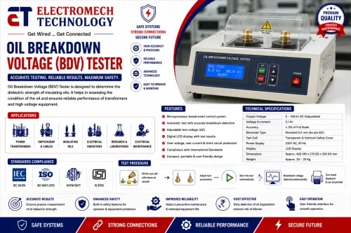 Oil Breakdown Voltage (BDV) Tester product image