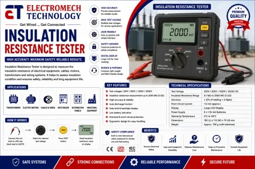 Insulation Resistance Tester product image