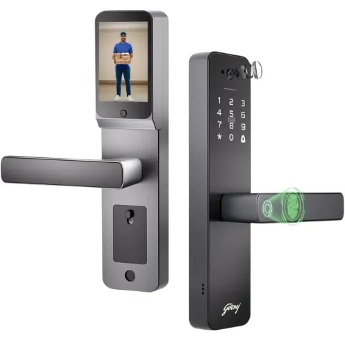 Godrej offers a wide range of digital door locks for homes, apartments, and offices. Depending on the model, they provide different combinations of security and smart features.Key FeaturesMultiple access options: Fingerprint, PIN/password, RFID card, mobile app (on supported models), and mechanical emergency key.Smart security: Auto-locking, anti-tamper alarm, wrong PIN lockout, privacy mode, and low-battery alerts.Remote access (selected models): Unlock the door remotely, generate temporary or one-time passwords (OTP), and monitor access through the mobile app.