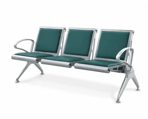 Waiting Chair Metro Type With Cushion (3-Seater)
