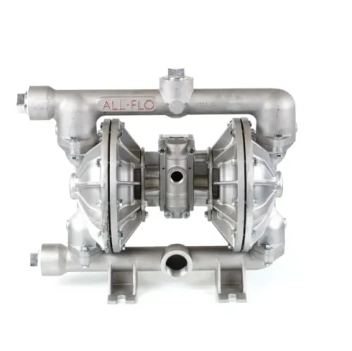 A 1.5 Inch AODD Aluminium Pump is an Air Operated Double Diaphragm (AODD) pump with 1.5-inch inlet and outlet ports. It is powered by compressed air and is designed for high-volume liquid transfer in demanding industrial applications. The aluminium construction provides strength, lightweight handling, and excellent durability for a wide range of non-corrosive and mildly corrosive fluids.What is a 1.5 Inch AODD Aluminium Pump?A 1.5-inch AODD aluminium pump works by using compressed air to move two flexible diaphragms in an alternating motion. This creates suction on one side while discharging liquid from the other, allowing smooth and continuous pumping without the need for electricity.Main ComponentsAluminium pump body – Lightweight, durable, and corrosion-resistant.Double diaphragms – Create suction and discharge using compressed air.Air valve system – Controls the alternating air supply.Ball check valves – Prevent backflow and maintain efficient liquid flow.The pump is self-priming, can run dry without damage, and is capable of handling viscous liquids and fluids containing suspended solids.Where is a 1.5 Inch AODD Aluminium Pump Used?1. Chemical ProcessingChemical transferAcids and alkalis (where compatible with aluminium)SolventsIndustrial cleaning chemicals2. Paint & Coating IndustryPaint transferPrimersVarnishesResinsPigmented coatings3. Oil & Petroleum IndustryDiesel transferLubricating oilsHydraulic oilsFuel handling4. Water & Wastewater TreatmentWastewater transferSludge pumpingChemical dosingWater treatment chemicals5. Mining & ConstructionMud and slurry transferDewateringProcess water handlingIndustrial wash-down operations6. Printing & PackagingPrinting inksSolventsAdhesivesCoating materials7. Manufacturing PlantsDrum unloadingTank-to-tank transferBulk liquid movementProcess fluid circulation8. Marine & General Industrial ApplicationsBilge water pumpingCoolant transferCleaning solutionsIndustrial liquid handlingAdvantagesNo electricity requiredSafe for hazardous and explosive environmentsHigh flow capacitySelf-priming operationCan run dry without damageHandles viscous liquids and slurriesPumps liquids containing suspended solidsLow maintenance and reliable performanceEasy installation and portability