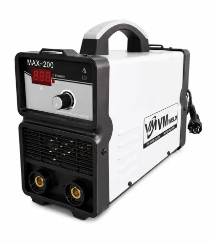 The ARC 200 AMP Welding Machine is a compact, powerful, and efficient welding solution designed for professionals as well as DIY enthusiasts. With advanced IGBT inverter technology, it ensures stable performance, smooth arc, and energy efficiency.Key Features:Input Power: 220V, single phaseWelding Current Range: 20 – 200 AMP (adjustable)Technology: IGBT inverter for stable and efficient weldingDuty Cycle: Up to 60% at maximum outputFunctions: Hot Start, Anti-Stick & Arc Force for easy ignition and smooth weldingWeight & Design: Lightweight, portable, and easy to carry for on-site jobsApplication: Suitable for mild steel, stainless steel, cast iron, and fabrication workBenefits:Delivers consistent performance with low power consumptionEnsures deep weld penetration and superior finishUser-friendly controls for both beginners and professionalsCompact & durable body ideal for workshop and outdoor use