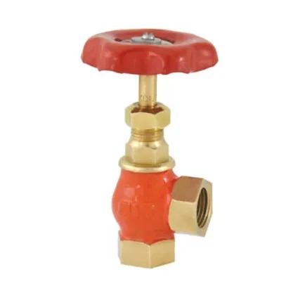 Bronze Angle Globe Valve No.4 (Screwed) Solutions
Salient Features

Angle Pattern.
Screwed Female Ends to IS 554 / BS 21 / ISO 7.
Screwed in Bonnet, Inside Screw, Rising Stem, Integral Seat.
Designed sheet metal handwheel for a firm grip and convenient operation.
Premium Quality PTFE Gland Packing.
Medium Pattern.
Test Pressure (Hydrostatic) :
Shell : 24 kg/cm²g (340 psig)
Seat : 16 kg/cm²g (225 psig)
Maximum Working Temperature : 225°C