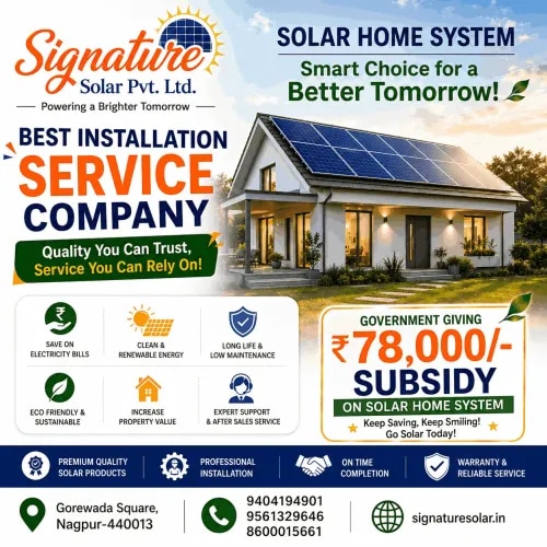 The Adani Solar Rooftop N-Topcon Home System is a high-efficiency residential setup featuring high module efficiency (up to 22.3%–22.8%+), superior low-light performance, and lower annual degradation (under 0.55% per year).