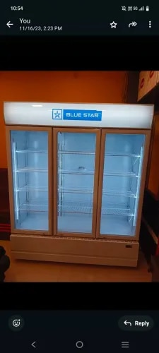 Blue Star Trible Door Visi Cooler Model Name VC1200CD product image