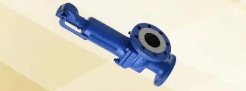 Safety Valves are for compressible fluids-steam and other gases. Compressible fluids need quick pressure relief. So safety valves have pop seats and plugs which open rapidly on over pressure. Floin safety valve mechanism automatically releases pressure from a system when it exceeds a predetermined safe limit, preventing equipment damage or dangerous incidents. This is achieved by a spring holds a valve disc closed; when the pressure from the fluid inside the system overcomes the spring's force, the disc lifts, allowing excess fluid to escape and pressure to be relieved. Once pressure drops to a safe level, the spring forces the disc back down, and the valve reseats to stop the flow.SpecificationsBrand: FloinModel: SV501Application: Steam, Air, GasSize: 25 to 300 NBConnection: Flanged/ScrewedBody Material: CI / WCB / CF8 / CF8MInternals: SS 410 / SS304 / SS316