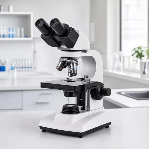 Bharat Scientific World supplies laboratory microscopes for schools, colleges, biology laboratories, pathology labs, research centres, nursing colleges and educational institutions. A laboratory microscope is used for viewing slides, specimens and routine biology or pathology lab samples.This compound microscope is suitable for school biology labs, CBSE composite labs, college laboratories, microbiology labs, pathology labs, nursing labs and research facilities. It can be supplied as part of a complete school laboratory setup along with slides, glassware, charts, models, lab furniture and other science lab equipment.Contact Bharat Scientific World for laboratory microscope, compound microscope, student microscope, biology lab equipment and complete school laboratory setup.