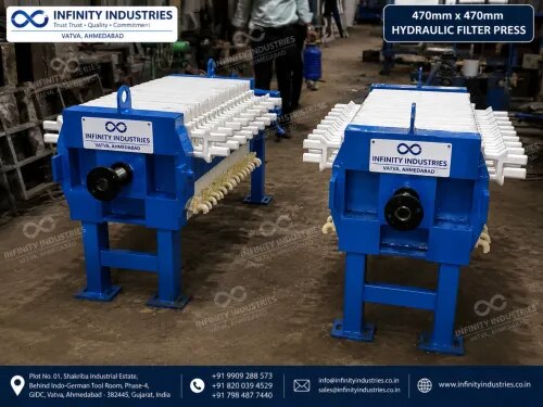 470mm x 470mm Hydraulic Filter Press