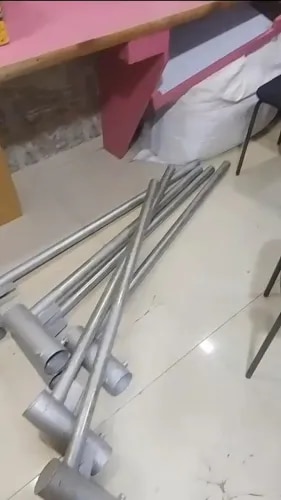  Key Specifications

* **Bracket Type:** Single Arm Street Light Bracket
* **Length:** 1200 mm (1.2 Meter)
* **Material:** High Tensile Steel (IS 2062 Grade)
* **Finish:** Hot-Dip Galvanized (80–100 Microns) as per IS 2629 / ISO 1461
* **Pipe Diameter:** As per project requirement (48 mm / 60 mm / 76 mm OD)
* **Bracket Angle:** Customizable (5°–15°) for optimum light distribution
* **Welding:** Precision MIG/ARC Welded for superior strength
* **Mounting:** Suitable for Octagonal, Conical, Tubular & GI Street Light Poles
* **Application:** LED Street Lights, Road Lighting, Highways, Residential & Industrial Projects

### **Quality Features**

* Manufactured using **premium IS 2062 high-tensile steel**
* **Hot-Dip Galvanized** for excellent corrosion and rust resistance
* Heavy-duty design with high load-bearing capacity
* Weatherproof and suitable for all outdoor environments
* Precision fabricated for accurate dimensions and perfect fitment
* Smooth finish with high-quality welds for long-lasting performance
* Factory tested for strength, dimensional accuracy, and galvanization quality
* Low maintenance and long service life
* Designed for safe and reliable LED street light installation
* Complies with relevant Indian and international quality standards

