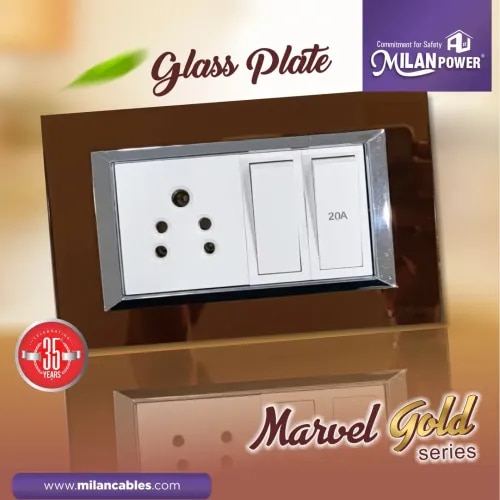 MILAN POWER MODULAR PLATE MARVEL GOLD product image
