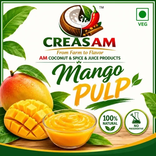 AM Frozen Mango Pulp is made from carefully selected ripe mangoes and processed under hygienic conditions to preserve its natural sweetness, rich flavor, and smooth texture. This premium quality product is 100% natural with no preservatives added, making it ideal for juices, smoothies, desserts, ice creams, bakery products, and food processing applications. Hygienically packed and frozen to maintain freshness, AM Frozen Mango Pulp offers premium quality at an affordable price.