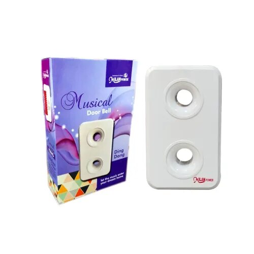 MILAN POWER Ding Dong Door Bell White product image