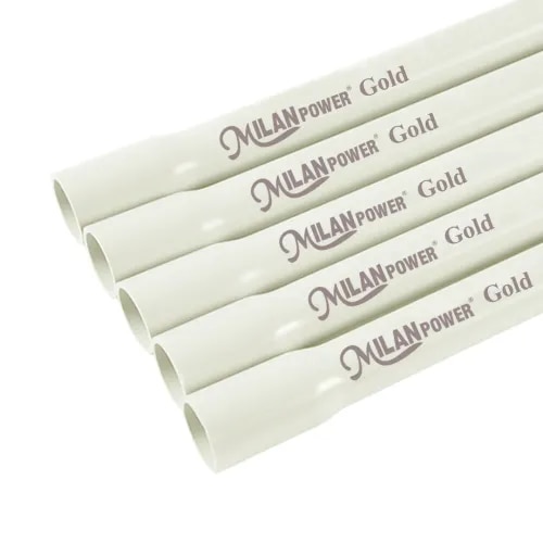 Milan Power 25.0 MM Gold PVC Conduit Pipes product image