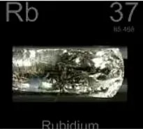 Rubidium Metal (Rb) in ampoules CAS CAS 7440-17-7 product image