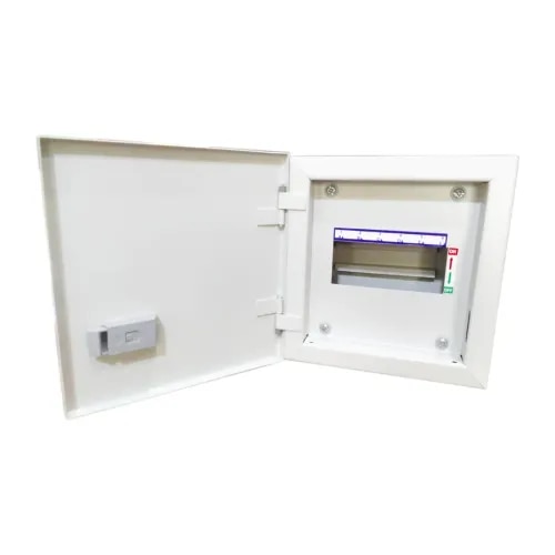 6 Way Wooden Finish Metal M.C.B. Box (SPN) product image
