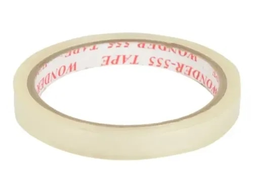 1 Inch × 40m White BOPP Tape product image