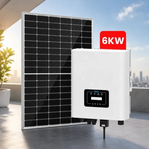 Deye 6kW Three Phase On-Grid Solar Inverter with 2 Meter Structure product image