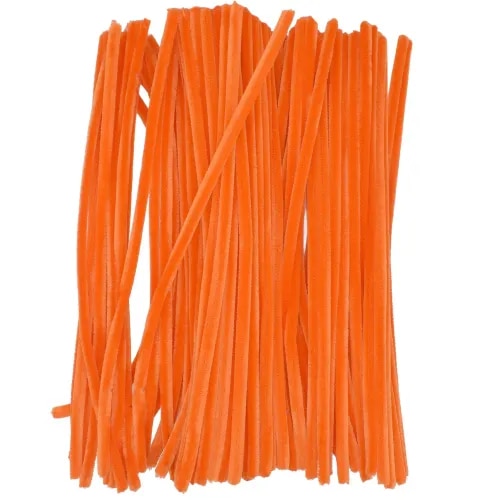 Pipe Cleaner 100pcs 8MM Orange product image