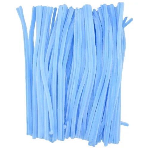 Pipe Cleaner 100pcs 8MM Light Blue product image