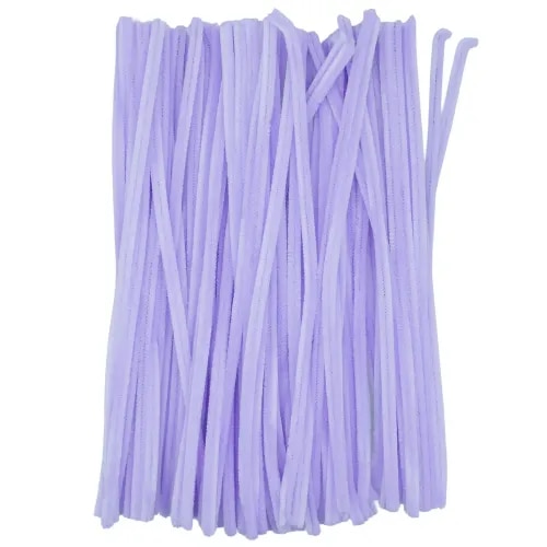 Pipe Cleaner 100pcs 8MM Flouresent Purple product image